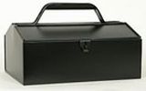 STORAGE BOX FOLK ART TIN