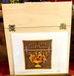 JOYCE HOWARD LAP DESK SLANT TOP WOOD