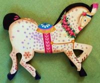 THREE RING CIRCUS  PAINTED PONY PATTERN