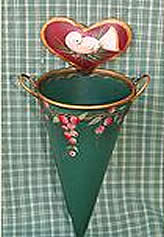 SWEET NOTHINGS PATTERN PACKET  VICTORIAN CONE ORNAMENT