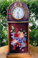 WILLIAMSBURG COLLECTION II  FRUIT ON MANTEL CLOCK  PATTERN PACKET