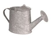 WATERING CAN OVAL FOLK ART TIN