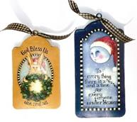 LYNNE ANDREWS ORNAMENTS CHRISTMAS BUNNY & SANTA MOON PATTERN PACKET
