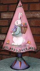 BUNNY IN THE EASTER TRIO OF TREES MEDIUM  PATTERN PACKET